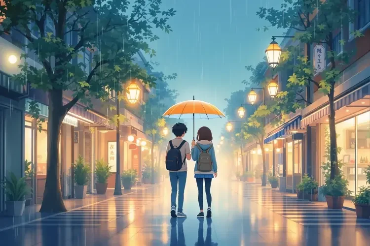 《雨季的约定》结局解析：伞下的人究竟是谁 - 星星动漫网动漫封面