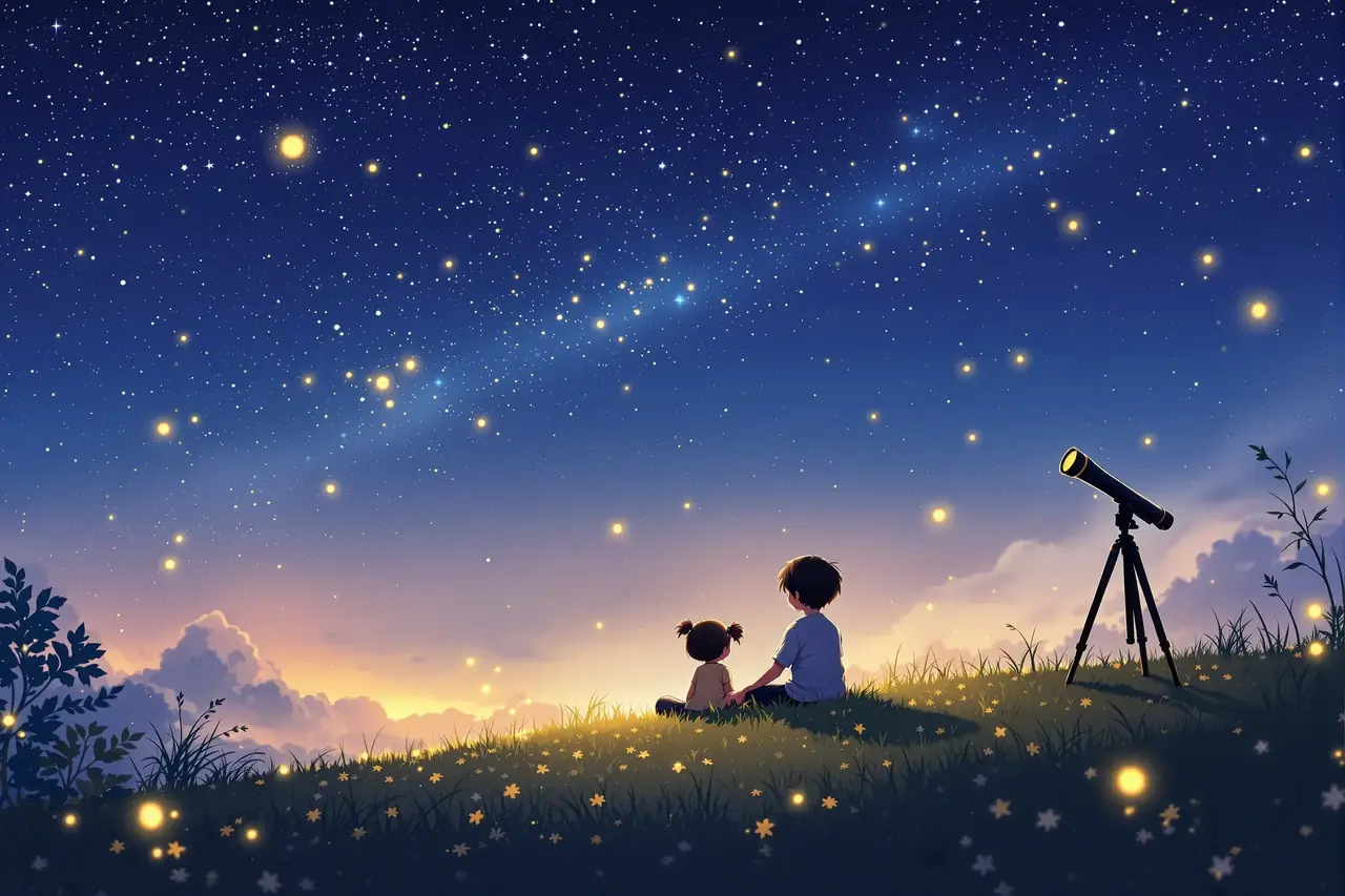 《迷路的星星》：一部写给大孩子的睡前童话 - 星星动漫网动漫封面